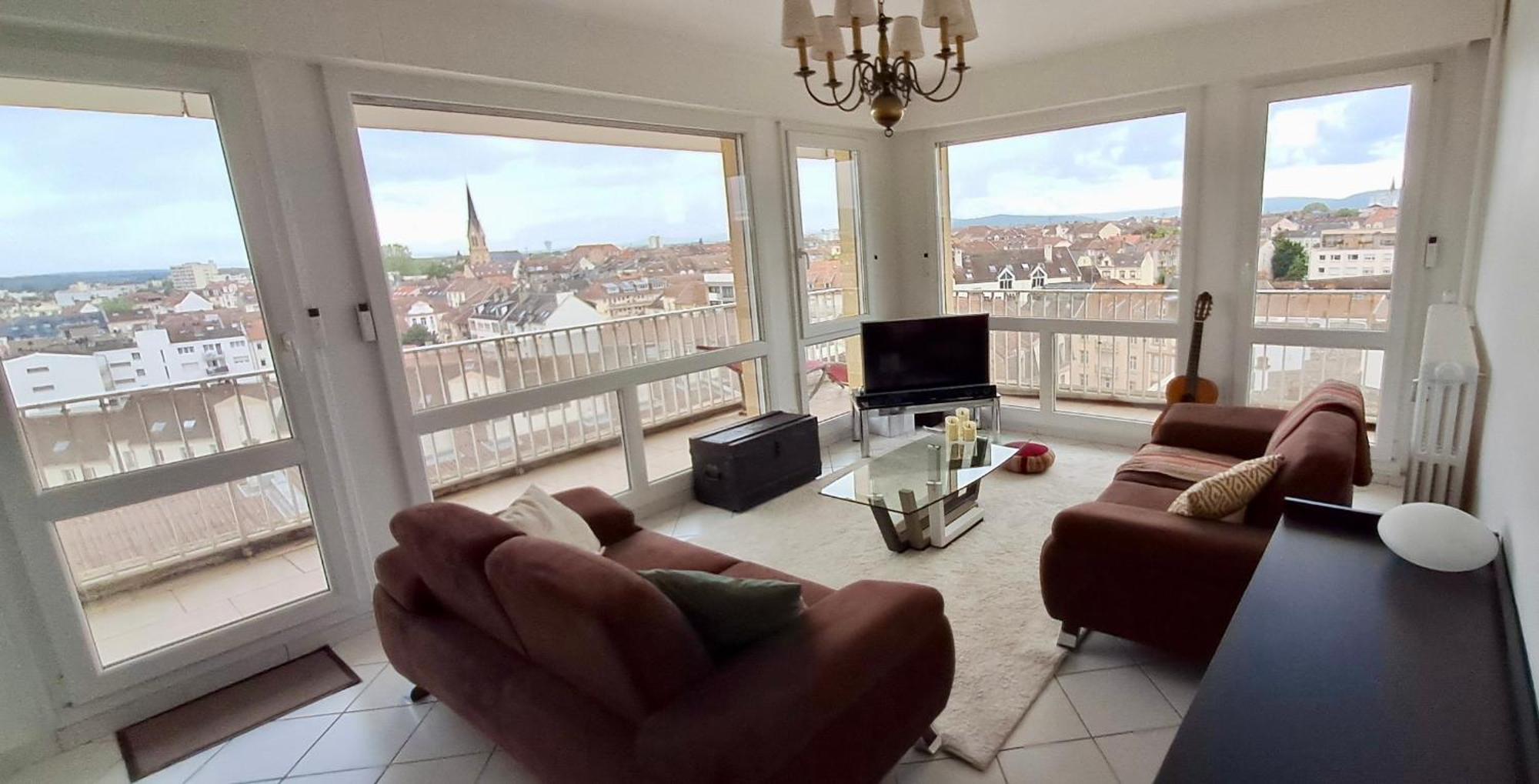Vue Magnifique, 7 Mn Gare, Muse, Centre, Parking Apartment Metz Exterior foto